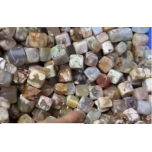Irregular Shape Tumbled stone (Cube) - Sakura Agate - 1 kg Pack